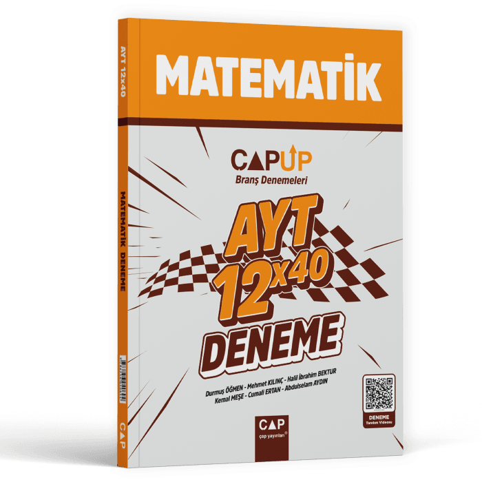 Çap Yayınları AYT Matematik 12 x 40 Up Deneme