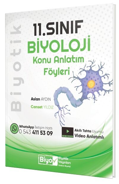 Biyotik Yayınları 11. Sınıf Biyoloji Konu Anlatım Föyleri