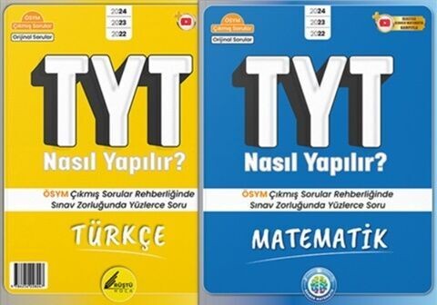Rehber Matematik ve Rüştü Hoca TYT Nasıl Yapılır Soru Bankası Tonguç Akademi