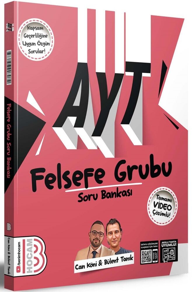 Benim Hocam Yayınları AYT Felsefe Grubu Soru Bankası