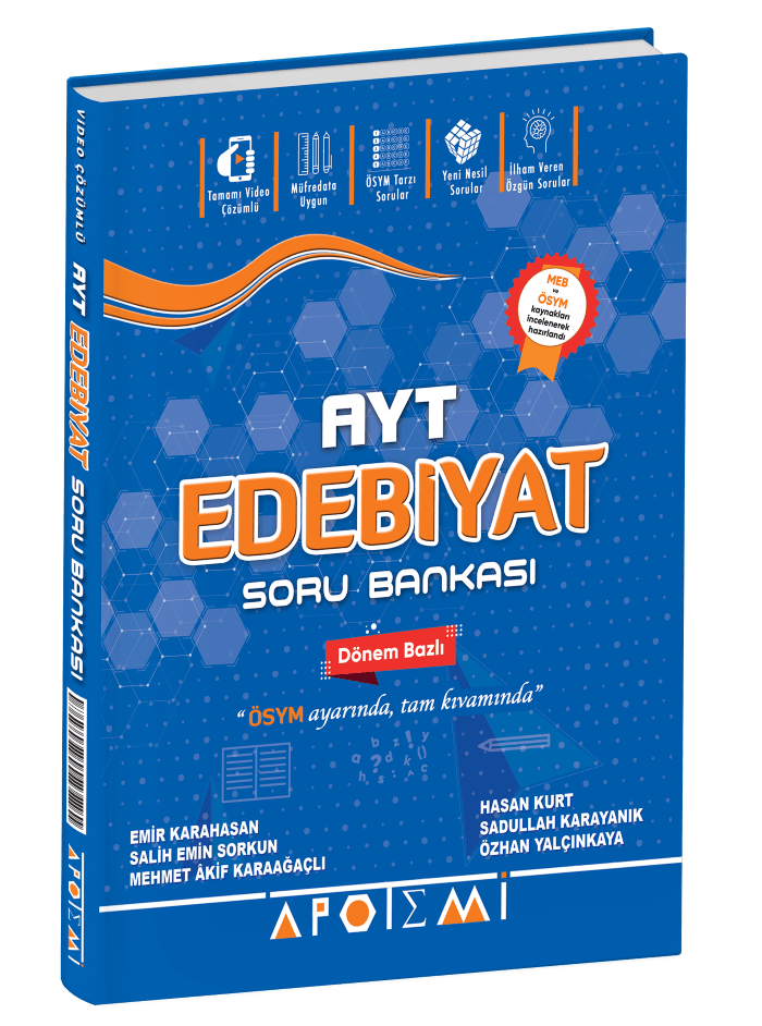 Apotemi Yayınları AYT Edebiyat Soru Bankası