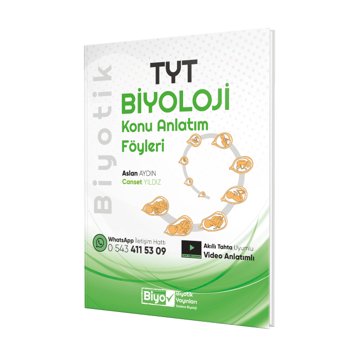 Biyotik Yayınları TYT Biyoloji Konu Anlatım Föyleri