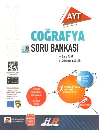 Hız ve Renk AYT Coğrafya Soru Bankası