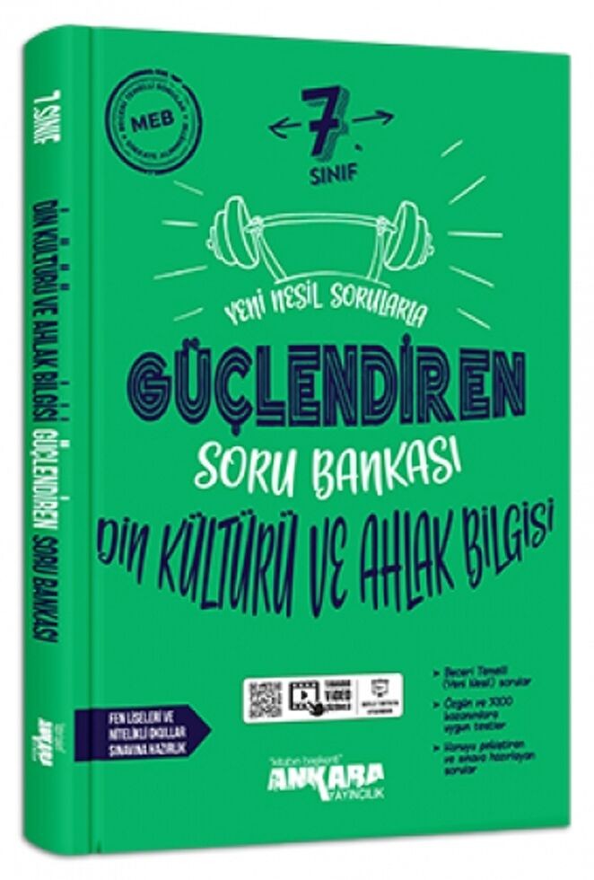 Ankara Yayıncılık 7. Sınıf Güçlendiren Soru Bankası - Din Kültürü ve Ahlak Bilgisi