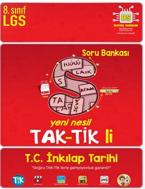 8. Sınıf T.C. İnkılap Tarihi ve Atatürkçülük Taktikli Soru Bankası Tonguç Akademi