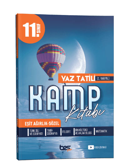 Bes Yayınları Vitrin Ulti 11. Sınıf 2. Dönem Eşit Ağırlık Sözel Kamp Kitabı