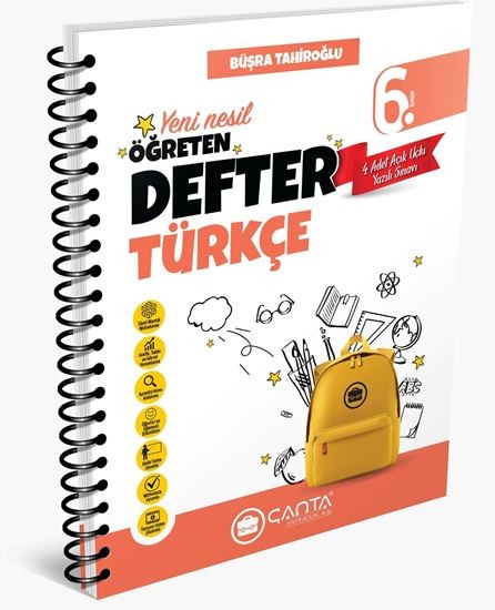 Çanta Yayınları 6. Sınıf Türkçe Öğreten Defter