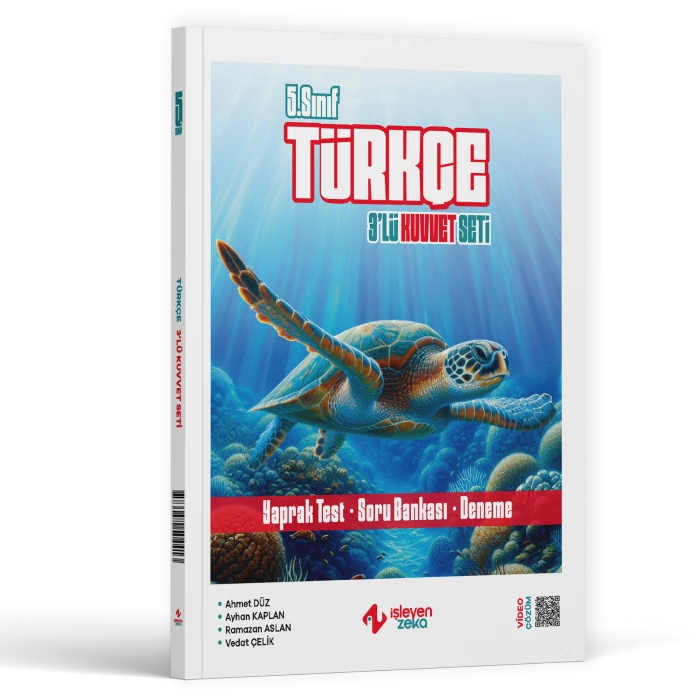 İşleyen Zeka 5. Sınıf Türkçe 3 lü Kuvvet Serisi Seti