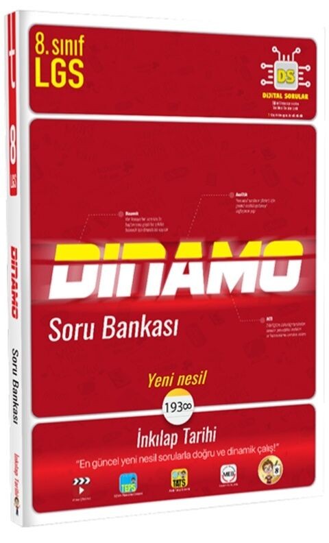 8. Sınıf İnkılap Tarihi Dinamo Soru Bankası Tonguç Akademi