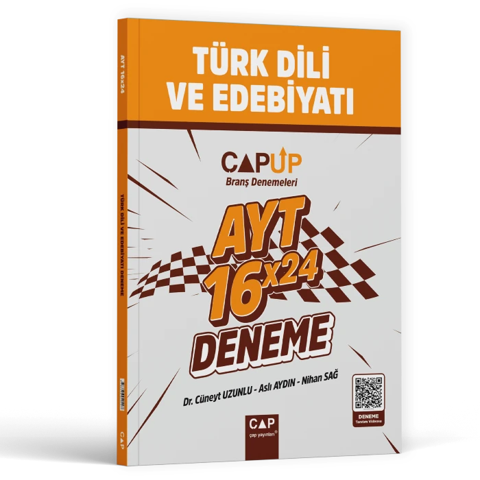 Çap Yayınları AYT Türk Dili ve Edebiyatı 16 X 24 Up Deneme