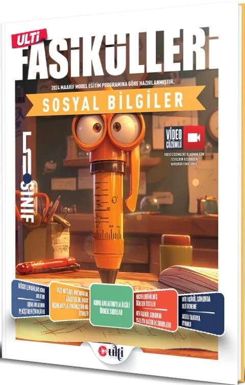 Ulti Yayınları 5. Sınıf Sosyal Bilgiler Ulti Fasikülleri