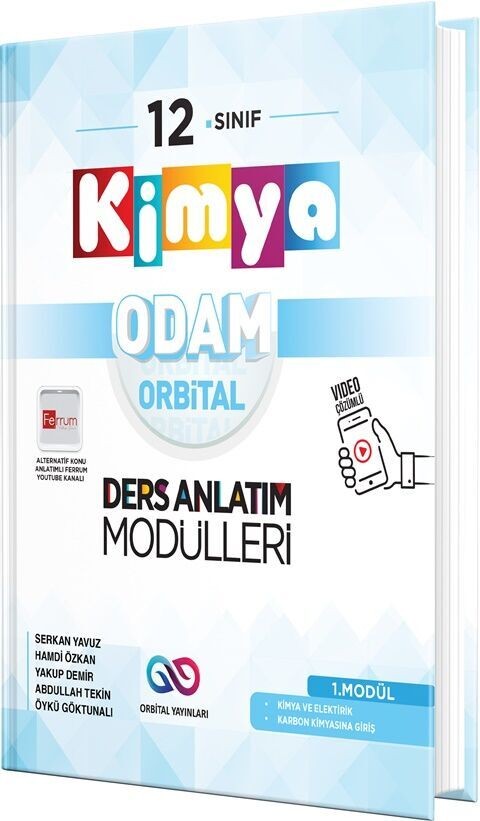 Orbital Yayınları 12. Sınıf Kimya Ders Anlatım Modülleri 1. Modül