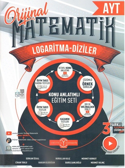 Orijinal Mikro AYT Matematik Logaritma Diziler Konu Anlatımlı