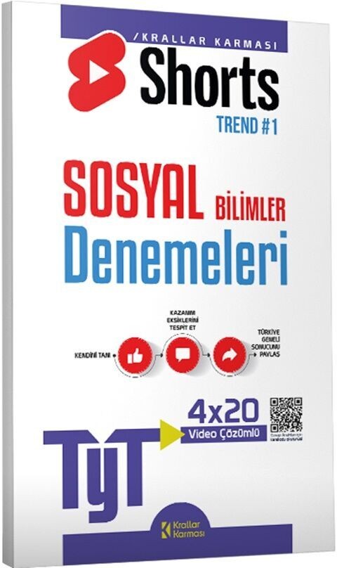 Krallar Karması TYT Sosyal Bilgiler 4 x 25 Shorts Deneme