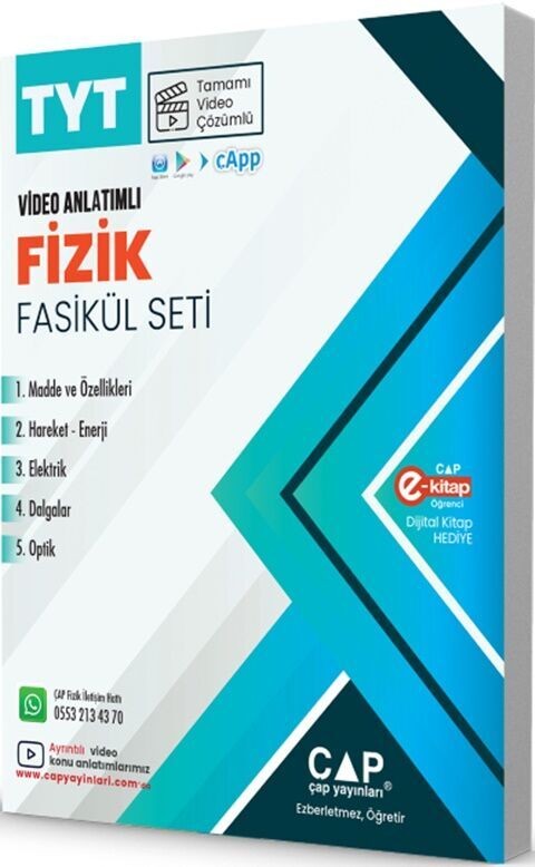 Çap Yayınları TYT Fizik Seti