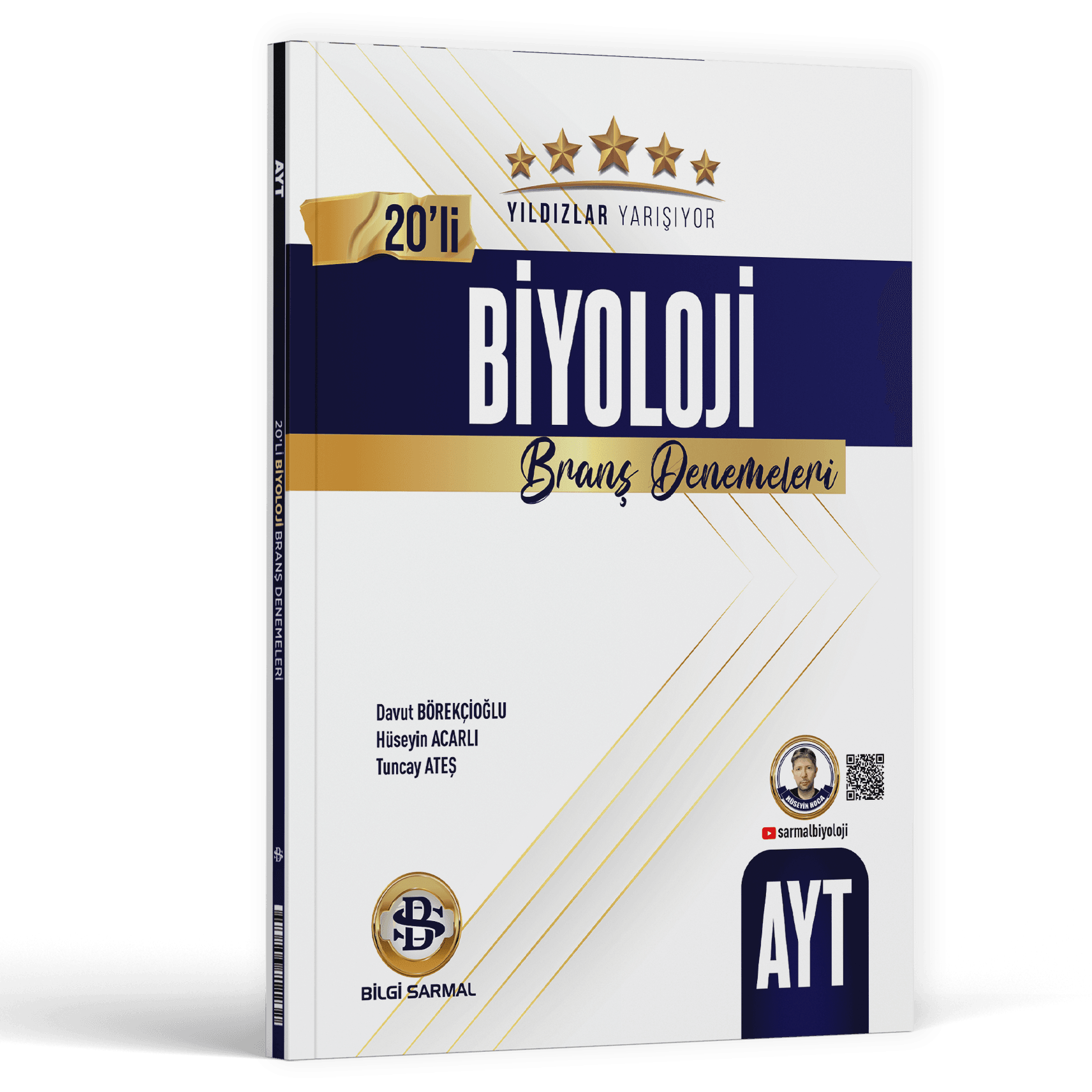 Bilgi Sarmal Yayınları AYT Biyoloji Yıldızlar Yarışıyor 20 li Branş Denemesi