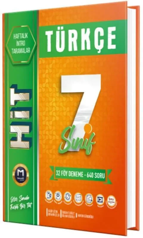 7. Sınıf Türkçe HİT 32 Deneme | 2026 | Mozaik | Aska Kitap