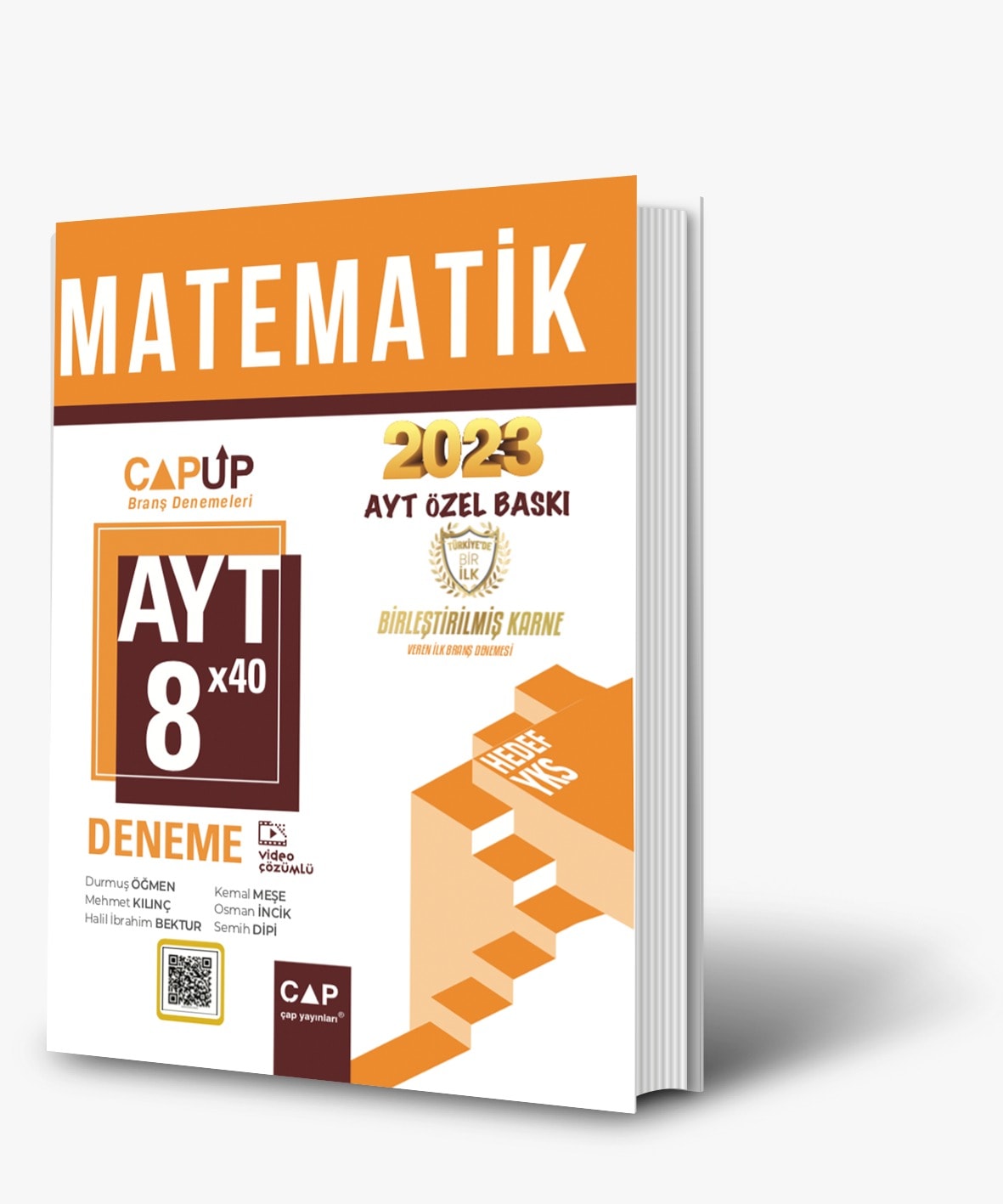 Çap Yayınları AYT Matematik 8x40 Up Deneme 2023