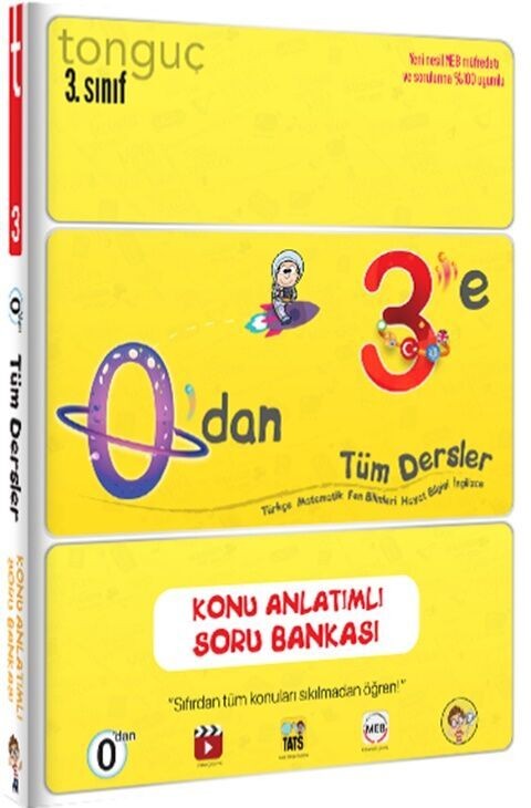 0 dan 3 e Konu Anlatımlı Soru Bankası Tonguç Akademi