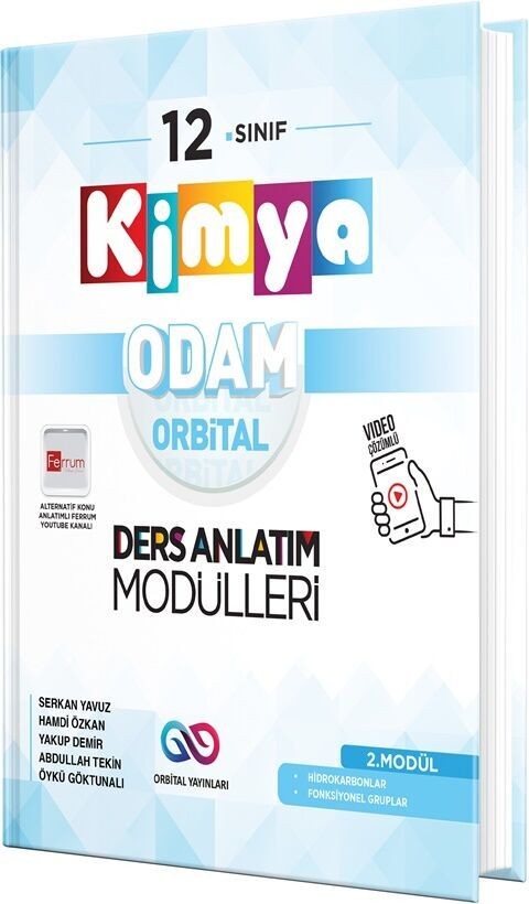 Orbital Yayınları 12. Sınıf Kimya Ders Anlatım Modülleri 2. Modül