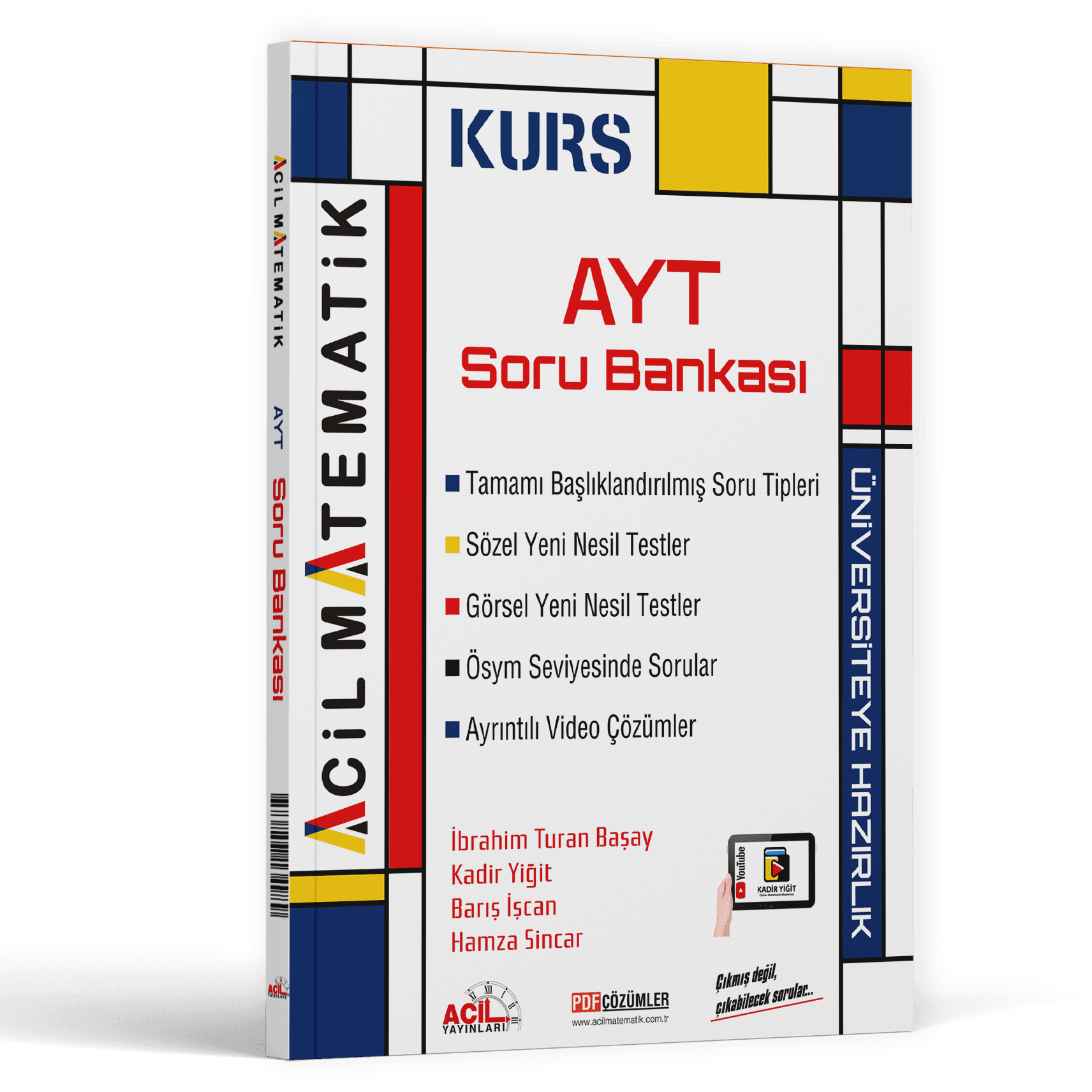 Acil Yayınları AYT Matematik KURS Soru Bankası