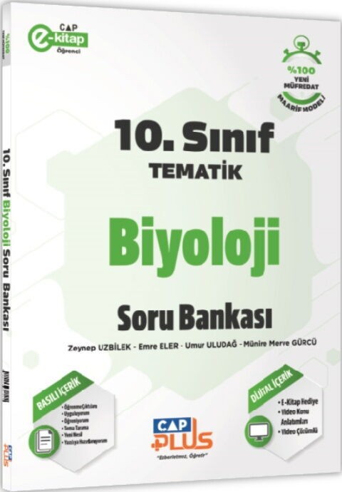 Çap 10. Sınıf Biyoloji Soru Bankası