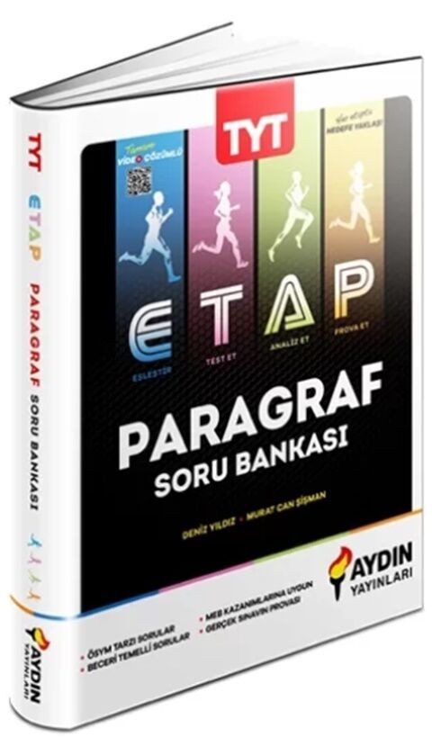 Aydın Yayınları Etap Paragraf Soru Bankası