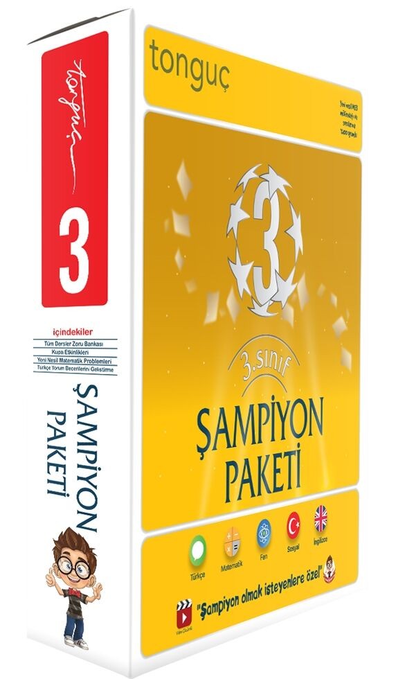 3. Sınıf Şampiyon Paketi Tonguç Akademi