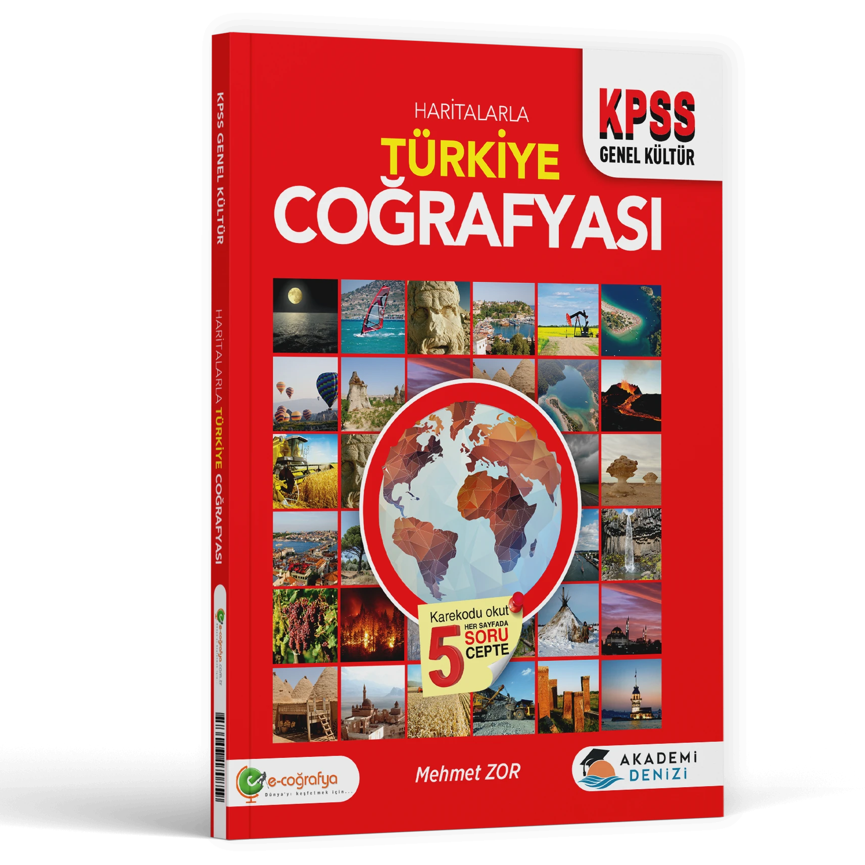 Akademi Denizi Yayınları KPSS Haritalarla Türkiye Coğrafyası