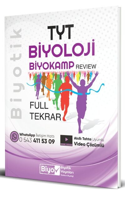 Biyotik Yayınları TYT Biyoloji Full Tekrar Biyokamp