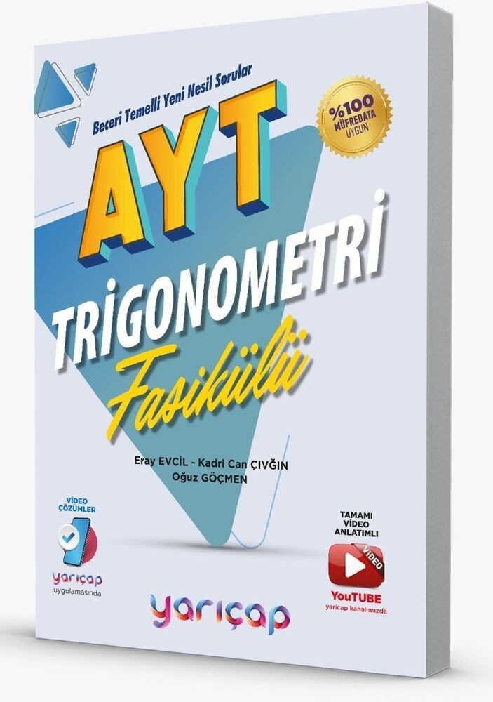 YarıÇap Yayınları AYT Trigonometri Fasikülü