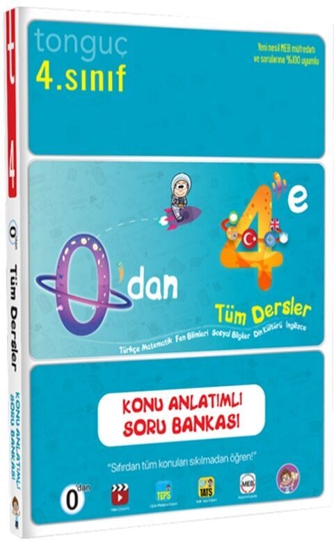 0`dan 4`e Konu Anlatımlı Soru Bankası Tonguç Akademi
