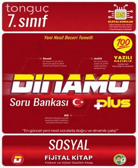 7. Sınıf Sosyal Bilgiler Dinamo Soru Bankası Tonguç Akademi