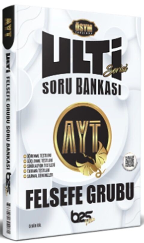 Ulti Yayınları AYT Felsefe Grubu Soru Bankası