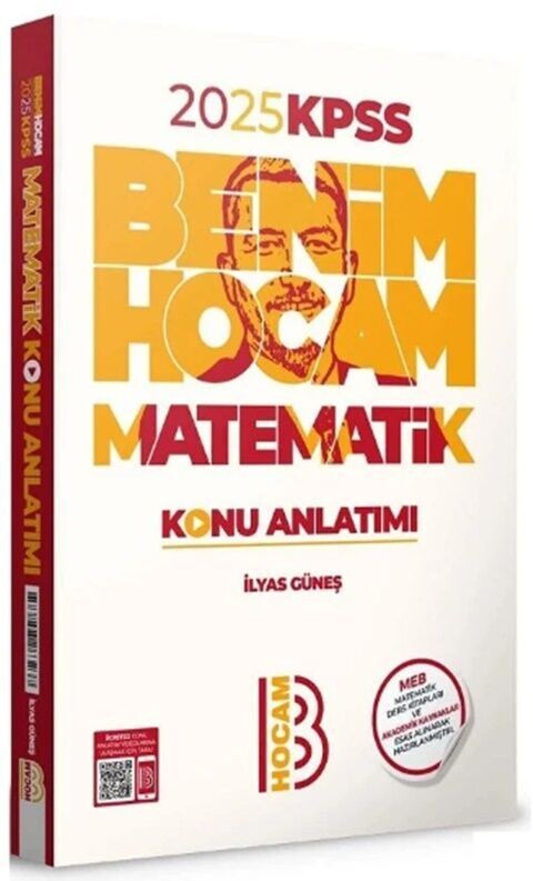 Benim Hocam Yayınları 2025 KPSS Matematik Konu Anlatımı