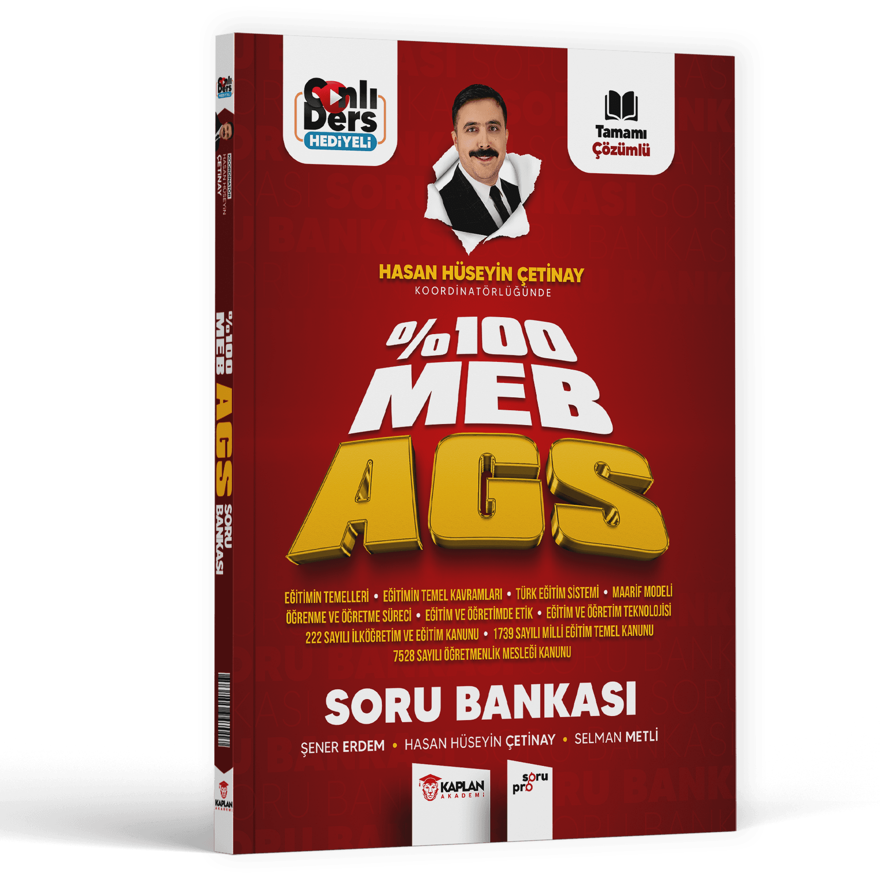 Akademi Denizi Yayınları 2025 MEB AGS Eğitim ve Eğitim Mevzuatı Soru Bankası