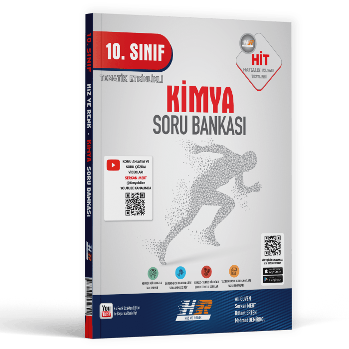 Hız ve Renk Yayınları 10. Sınıf Kimya Hit Soru Bankası