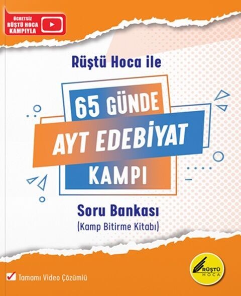 65 Günde AYT Edebiyat Kamp Kitabı Rüştü Hoca