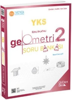 ÜçDörtBeş Yayınları TYT AYT Geometri Soru Bankası 2. Kitap