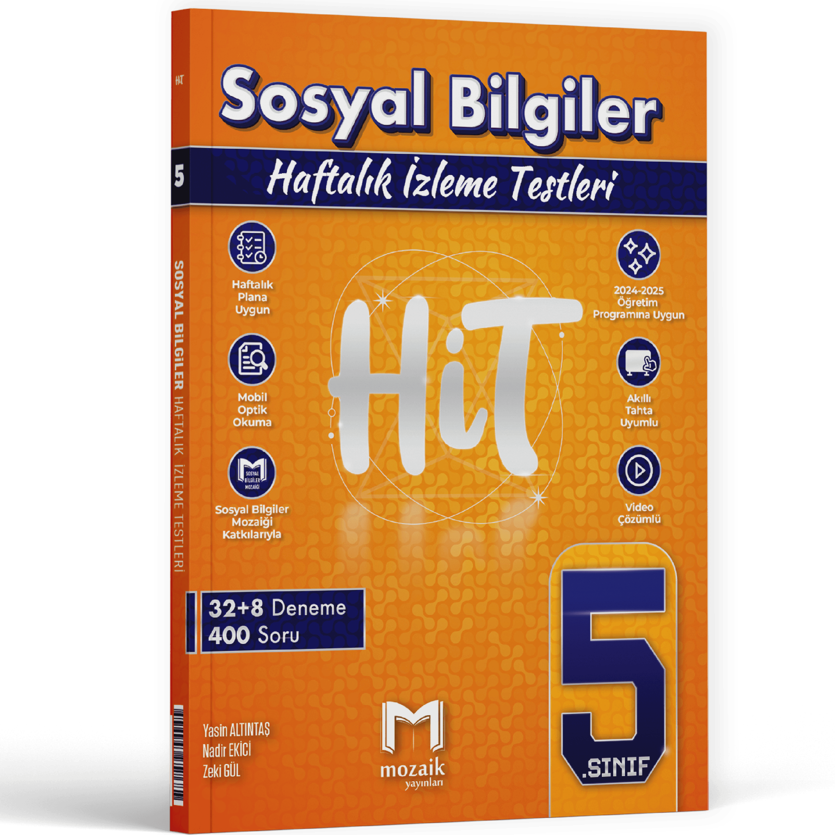 Mozaik Yayınları 5. Sınıf Sosyal Bilgiler HİT 40 Deneme