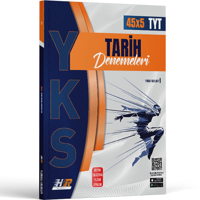 Hız ve Renk Yayınları TYT Tarih 45 x 5 Denemeleri