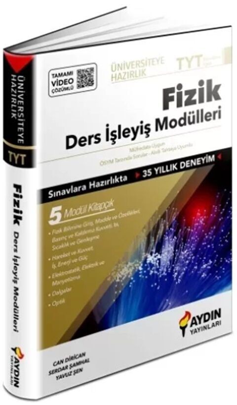 Aydın Yayınları Üniversiteye Hazırlık TYT Fizik Ders İşleyiş Modülleri