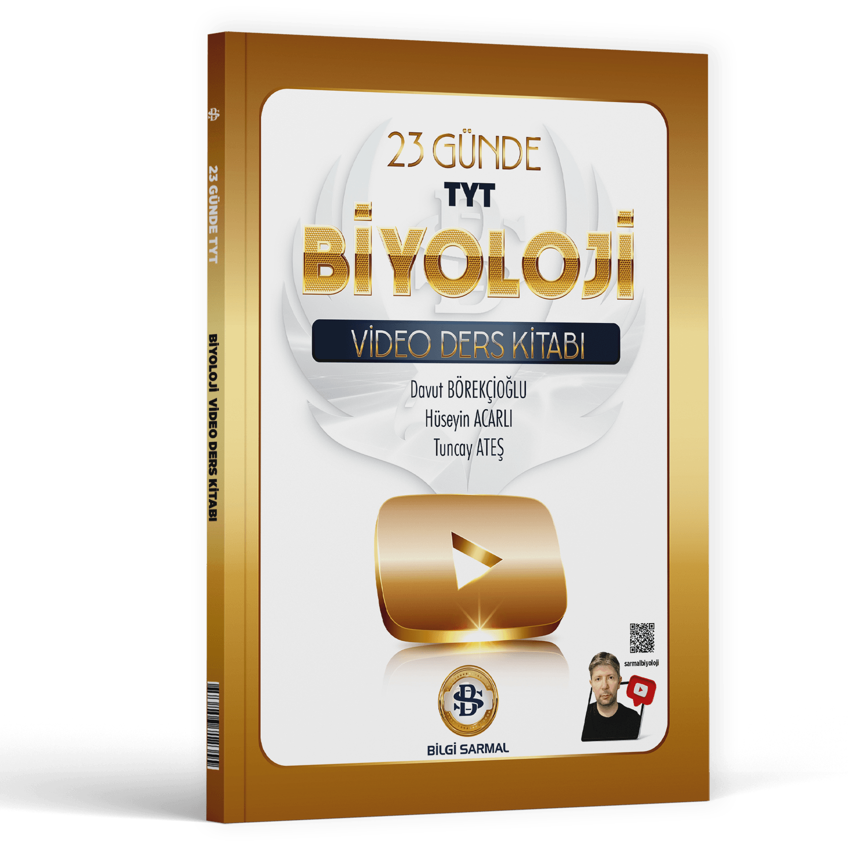 Bilgi Sarmal Yayınları TYT Biyoloji 23 Günde Video Ders Kitabı