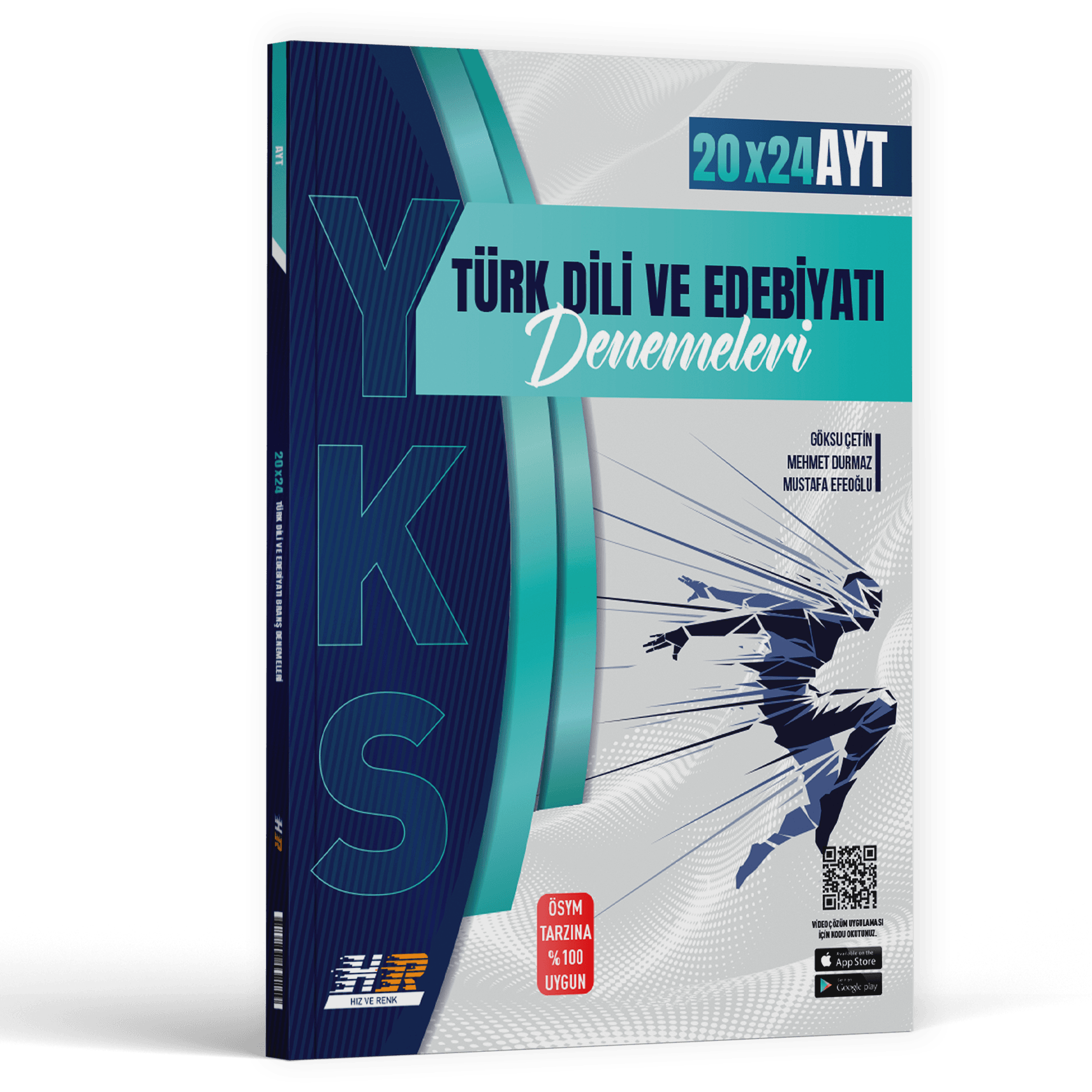 Hız ve Renk Yayınları AYT Türk Dili ve Edebiyatı 20 x 24 Denemeleri
