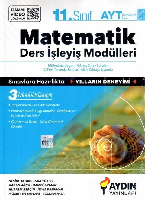 Aydın Yayınları 11. Sınıf Matematik Ders İşleyiş Modülleri