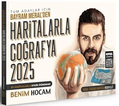 Benim Hocam Yayınları 2025 Tüm Adaylar İçin Haritalarla Coğrafya