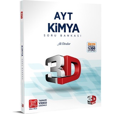 3D Yayınları AYT Kimya Soru Bankası