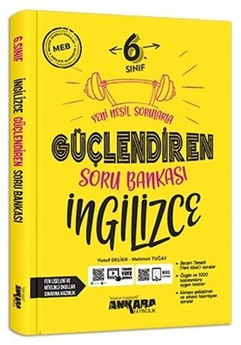 Ankara Yayıncılık 6. Sınıf Güçlendiren Soru Bankası - İngilizce