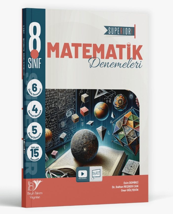 Beyin Takımı Yayınları 8. Sınıf LGS Matematik Superıor 15 li Deneme