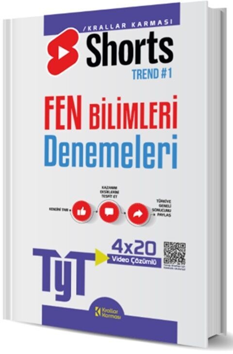 Krallar Karması TYT Fen Bilimleri 4 x 20 Shorts Deneme